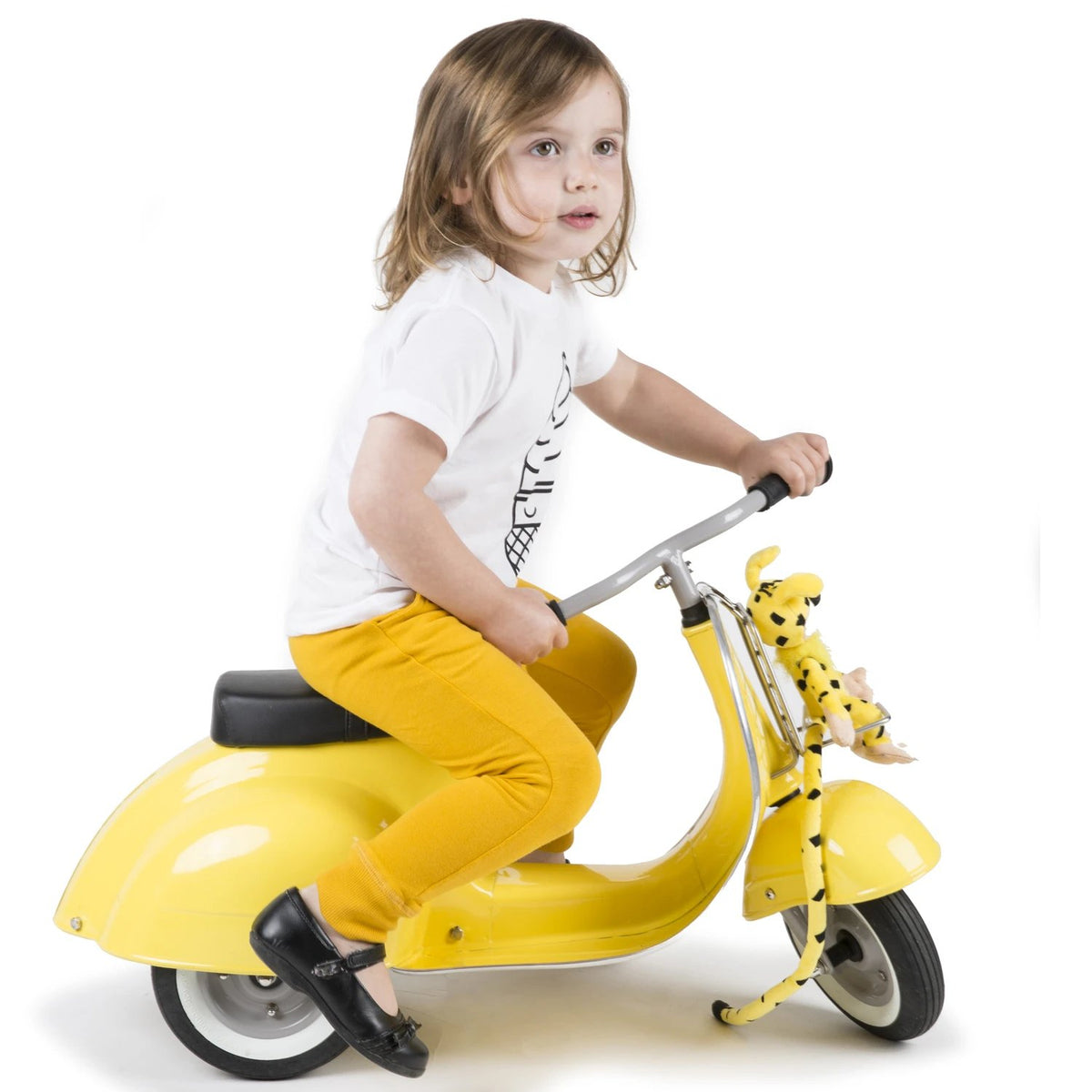 ambosstoys Primo 幼児スクーター プリモ 足けり乗用玩具 PRIMO Ride On Kids Toy Classic (Yellow) - Ambosstoys